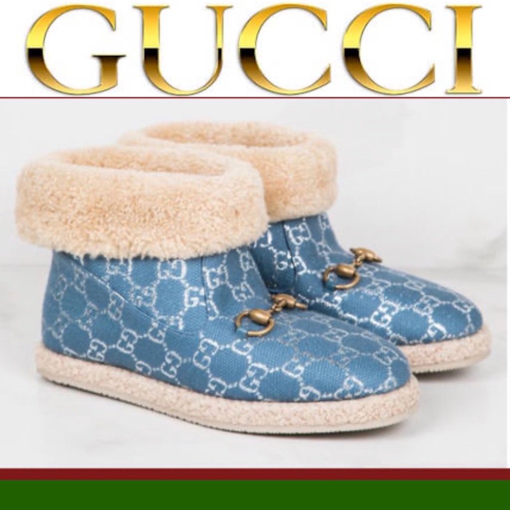 New Gucci Horsebit Ankle Boots